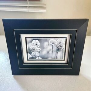 Set of 4 Black Vanilla Rub 5x7 frames